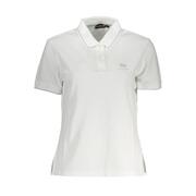 Pure White Elegance Napapijri White Polo Shirt - L