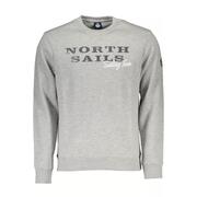 Xl Gray Cotton Sweater By North Sails