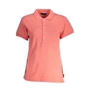 North Sails Pink Cotton Polo - M Pink Urban Polo Charm