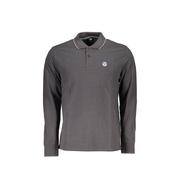 North Sails Gray Cotton Polo - M Gray Urban Polo