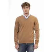 Beige Serenity Sergio Tacchini Men'S Wool Sweater - L