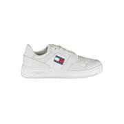 White Wonder Tommy Hilfiger Women'S Polyester Sneaker - 38 Eu