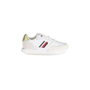 Tommy Hilfiger White Polyester Sneaker - Size 38 Eu