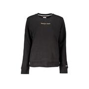 Black Cotton Classic Tommy Hilfiger Sweater - S