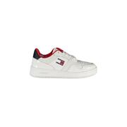 Petite White Tommy Hilfiger Women'S Polyester Sneaker - 36 Eu