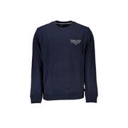 L Blue Cotton Sweater Tommy Hilfiger Men'S