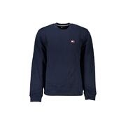 L Blue Cotton Sweater Tommy Hilfiger Men