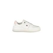 Stylish Tommy Hilfiger White Poly Sneaker - Size 37 Eu