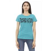 Ocean Blue Shirt Trussardi Action Women'S Sea Breeze Tee - L