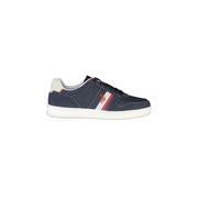 Us Polo Assn Men'S Azure Polyester Sneaker (Size 41)