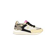 Uspa Women'S Beige Poly Sneaker - 38 Eu