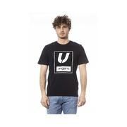 Sporty Chic Ungaro Black Crew Neck Tee Shirt - L