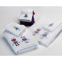 Robots Bath Towel by Jiggle & Giggle