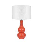 Pattery Barn Orange Table Lamp - Stylish Decor