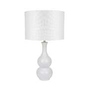 Pattery Barn White Table Lamp - Stylish Decor