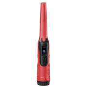 Compact Handheld Metal Detector - Red & Black