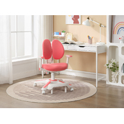 Kids Ergonomic Study Desk & Chair Set - Pink