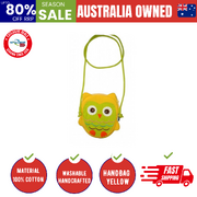 Hootie Owl Hand Bag Yellow