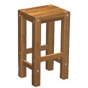 Sturdy Stool Natural