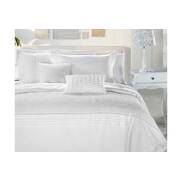 Queen Size Elisa White Embroidery Quilt Cover Set(3PCS)