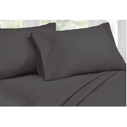 Queen Size 1000TC Cotton Rich Sheet Set (Charcoal Color)