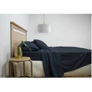 Queen Size 2500TC Cotton Rich Sheet Set (Navy Color)