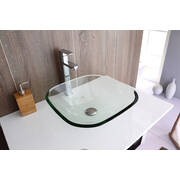 12mm Tempered Glass Above Countertop Basin for Vanity