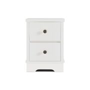 Coastal Style Bedside Table-White