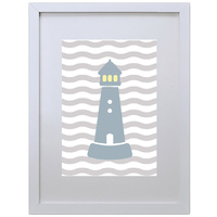 LightHouse (210 x 297mm, White Frame)