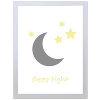 Sleep Tight (White, 297 x 420mm, No Frame)