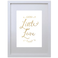 Little Love  (210 x 297mm, White Frame)