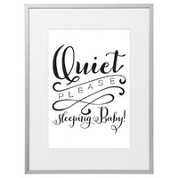 Quiet Please Sleeping   (210 x 297mm, No Frame)