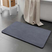 Blue Quick-Dry Non-Slip Bath Rug - 45x70CM