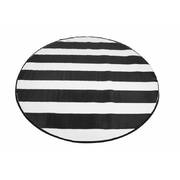 Outdoor Pp Mat Weatherproof Nautical Round Dia. 200cm