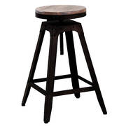 Adjustable Swivel Industrial Bar Stool