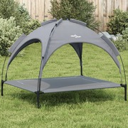 Dog Bed with Canopy Anthracite