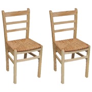 Dining Chairs 2 pcs Pinewood