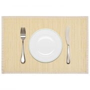 6 Baboo Placemats Natural