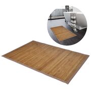 Bamboo Bath Mat 60 x 90 cm Brown