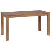 Dining Table Solid Teak Wood with Natural Finish