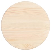 Table Top Natural Pinewood Round 25 mm 40 cm