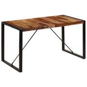 Dining Table Solid Sheesham Wood Brown