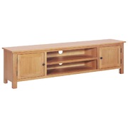 TV Cabinet Solid Oak Wood