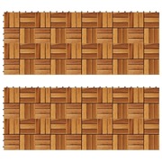 Decking Tiles  Acacia Set of 20