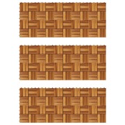 Decking Tiles  Acacia Set of 30