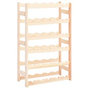 Wine Rack for 30 Bottles Solid Wood Pine