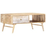 Coffee Table 88x60x40 cm Solid Mango Wood