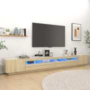 Upgrade Your Living Room with a Sonoma Oak TV Cabinet with LED Lights