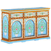 Elegance of Hand Painted Solid Mango Wood Sideboards - Stylish