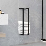 Iron Black Towel Rack